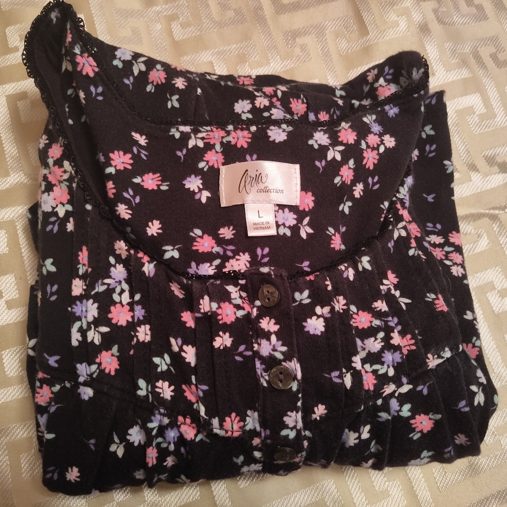100% cotton night gown/ house dress